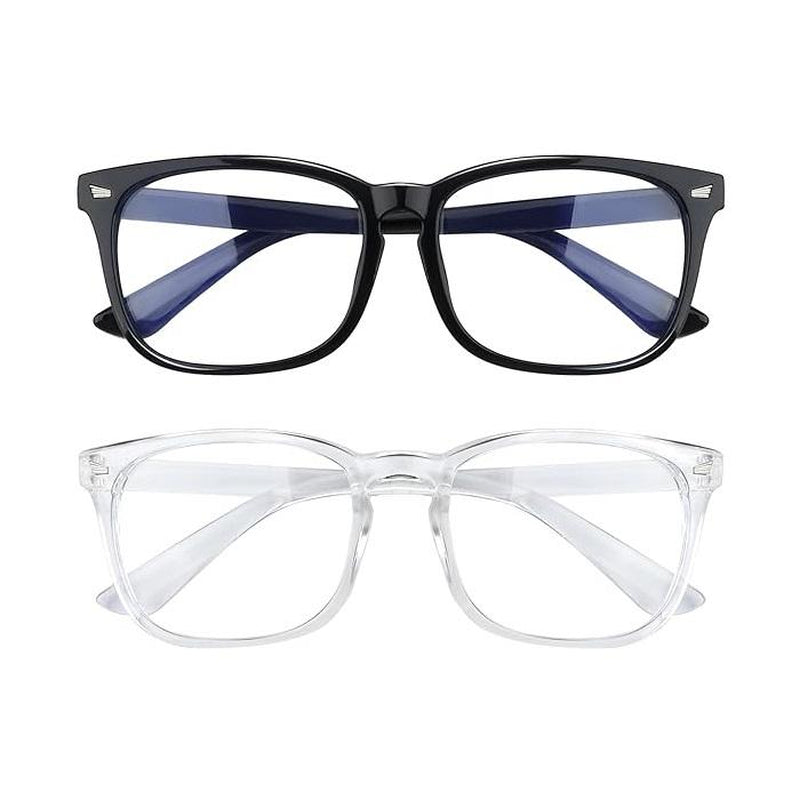 2025 Blue Light Gaming Glasses -- Lightweight Eyeglasses for Men Women -- Fashion Glasses for Daily Use