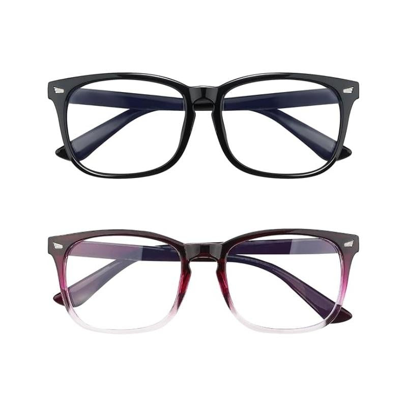 2025 Blue Light Gaming Glasses -- Lightweight Eyeglasses for Men Women -- Fashion Glasses for Daily Use